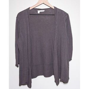 Eileen Fisher Lightweight Linen Knit Cardigan Women’s Size L